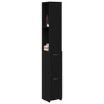 HKH Mueble de Baño con Cajón de Roble - Negro