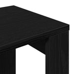 HKH Juego de 3 mesas nido de roble - Negro