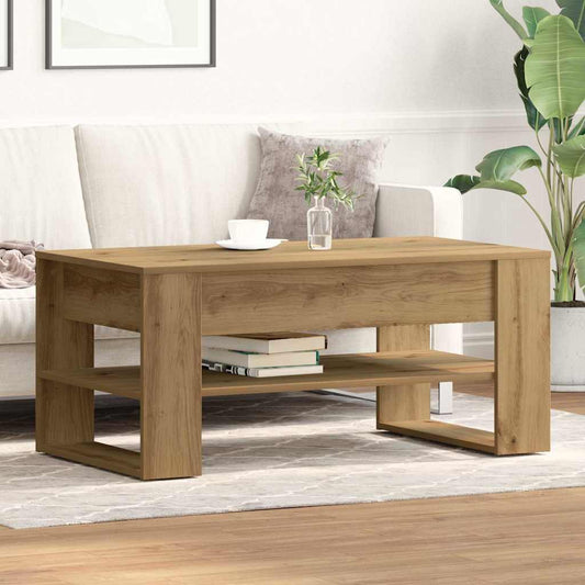 Mesa de centro HKH roble artesanal