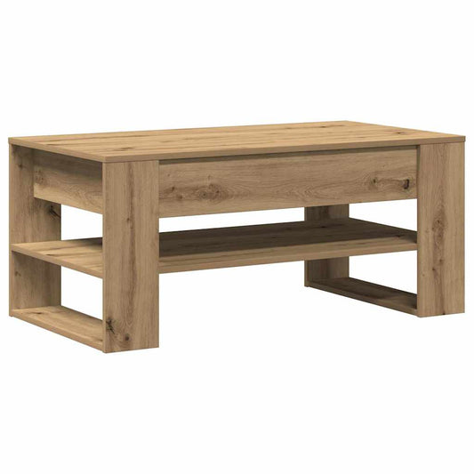Mesa de centro HKH roble artesanal