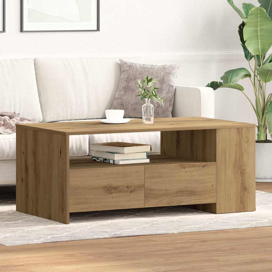 Mesa de centro HKH roble artesanal