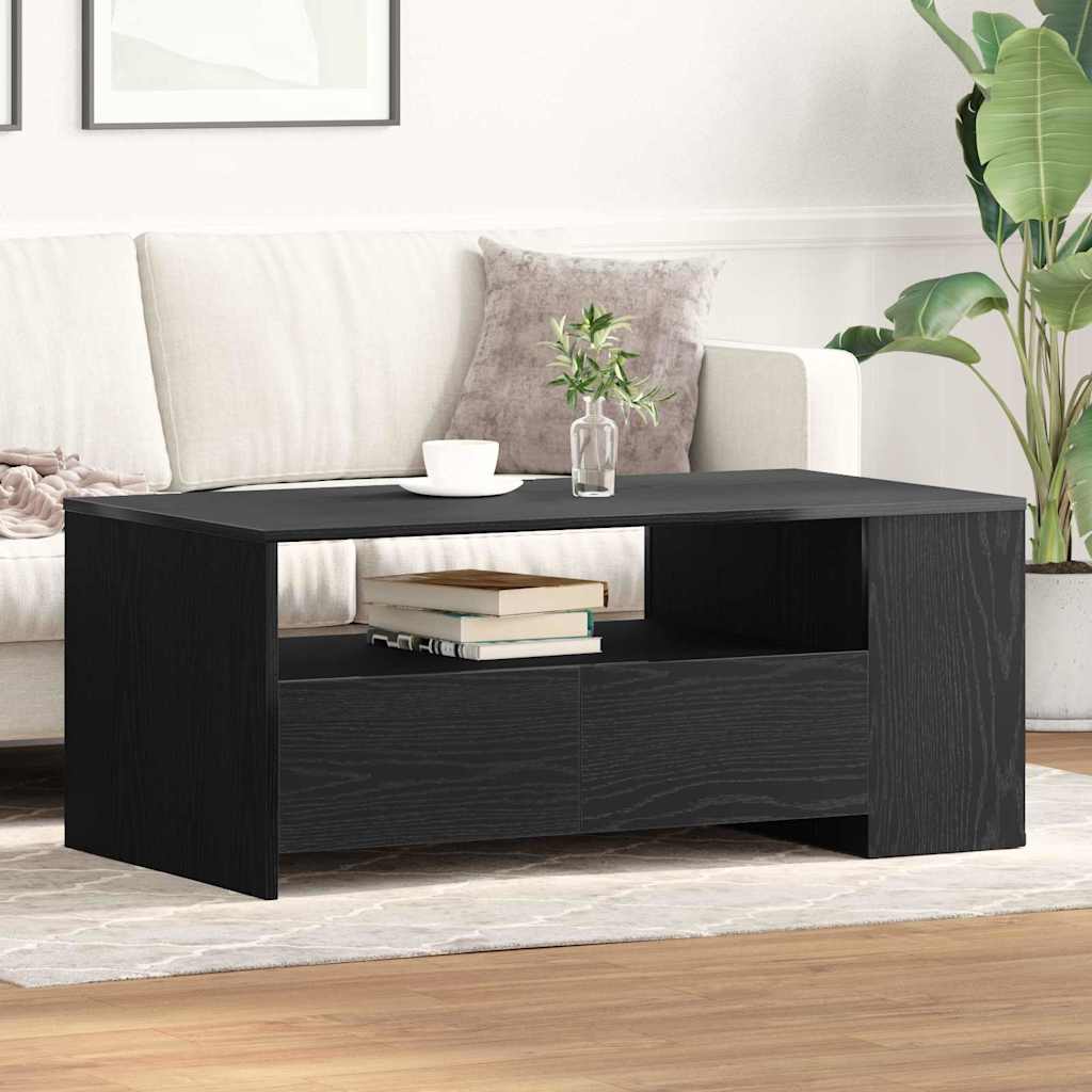 Mesa de Centro HKH con Cajón - Roble Negro