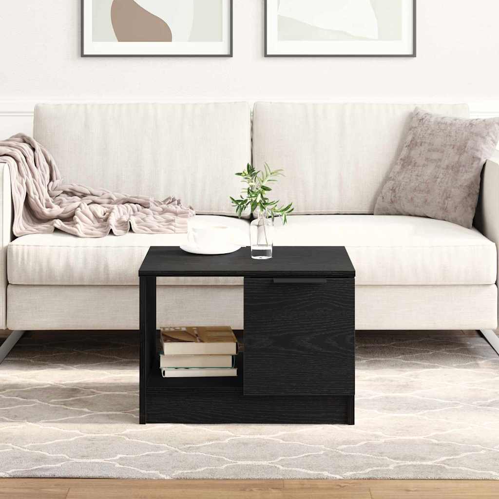 Mesa de centro HKH con cajón - Roble Negro