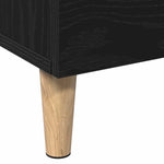HKH Aparador Alto en Madera Procesada con 2 Puertas - Roble Negro