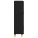 HKH Aparador Alto en Madera Procesada con 2 Puertas - Roble Negro