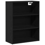 HKH Mueble de Pared Suspendido de Madera Procesada - Roble Negro