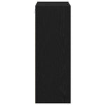 HKH Mueble de Pared Suspendido de Madera Procesada - Roble Negro