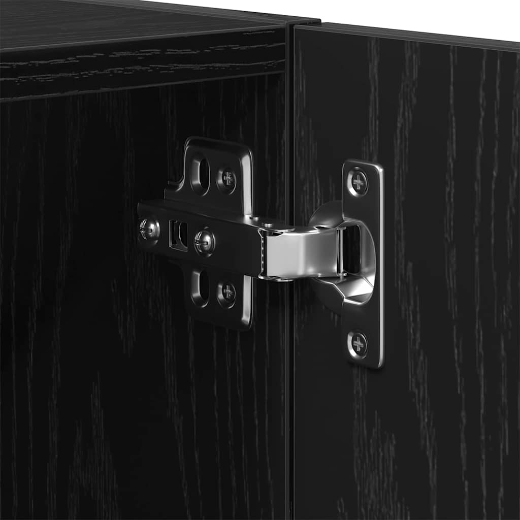 Armario de Pared HKH de Roble - Negro