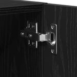 Armario de Pared HKH de Roble - Negro