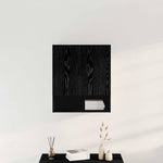 Armario de Pared HKH de Roble - Negro