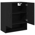 Armario de Pared HKH de Roble - Negro