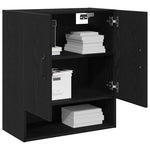 Armario de Pared HKH de Roble - Negro