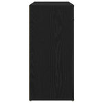 Aparador moderno HKH de madera procesada con 2 puertas - Roble negro