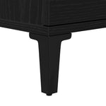 HKH Mueble de Baño con Cajón de Roble - Negro
