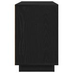 HKH Aparador Moderno de Madera Procesada con 3 Puertas - Roble Negro