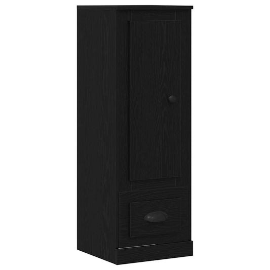 HKH Aparador Alto en Madera Procesada con 1 Puerta - Roble Negro