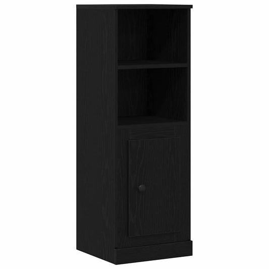 Aparador HKH de madera de ingeniería con 1 puerta - Roble Negro