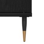 HKH Mueble de Baño con Cajón de Roble - Negro