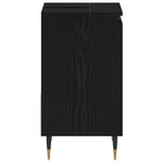 HKH Mueble de Baño con Cajón de Roble - Negro