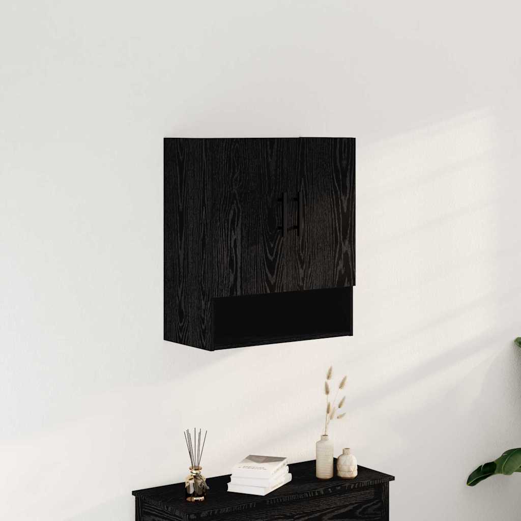 Armario de Pared HKH de Roble - Negro
