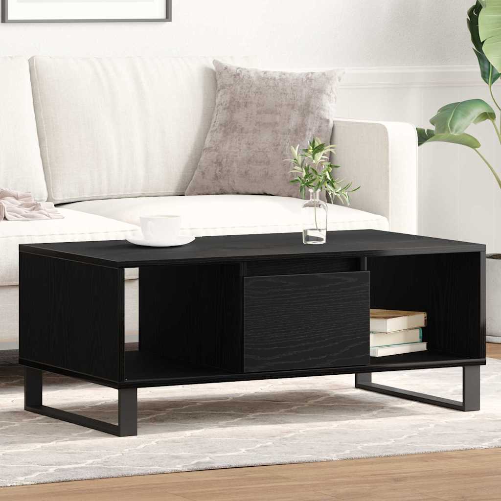 Mesa de Centro HKH con Cajón - Roble Negro
