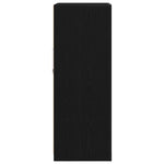 Aparador HKH con luces LED en roble - Negro