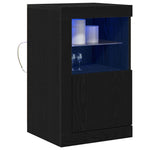 HKH Aparador com Luzes LED em Carvalho - Preto
