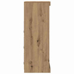 HKH Aparador Alto en Madera Procesada con Luces Led - Roble Artesanal