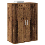 HKH Aparador moderno de madera procesada con 2 puertas - Madera Antigua