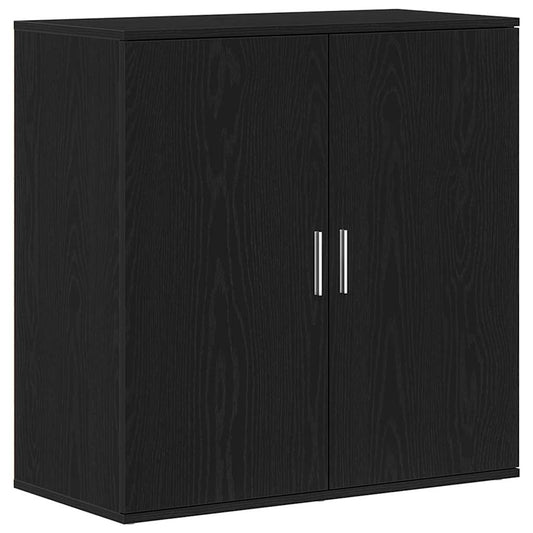 Aparador rústico HKH en madera elaborada con 2 puertas - Roble negro