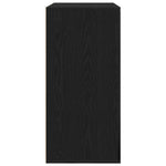 Aparador rústico HKH en madera elaborada con 2 puertas - Roble negro