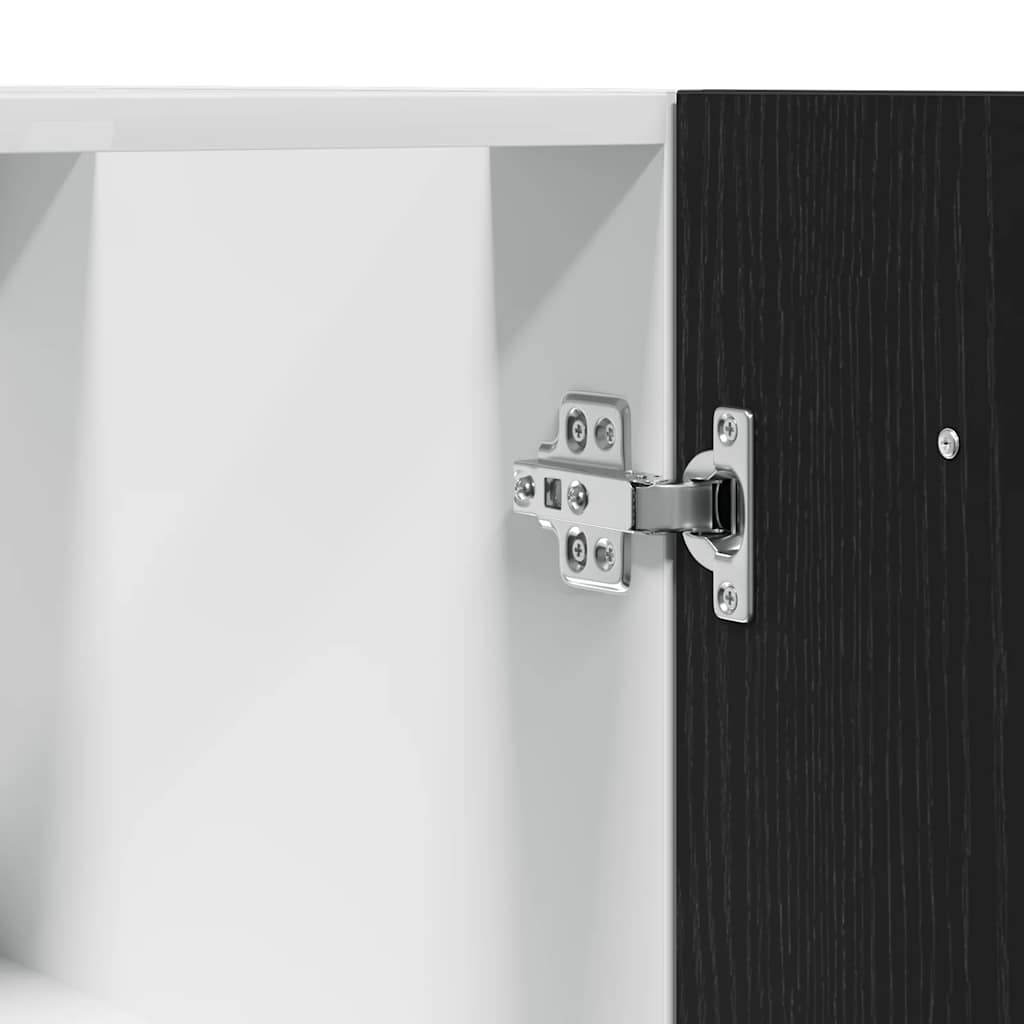 HKH Armário Inferior em Carvalho - 60x46x81,5 Cm - Preto
