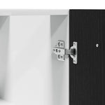 HKH Armário Inferior em Carvalho - 60x46x81,5 Cm - Preto