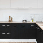 HKH Mueble bajo para lavabo en Roble - 80x46x81,5 cm - Negro