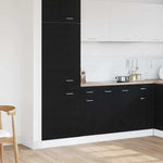 HKH Mueble bajo con cajón Riga en Roble - Negro