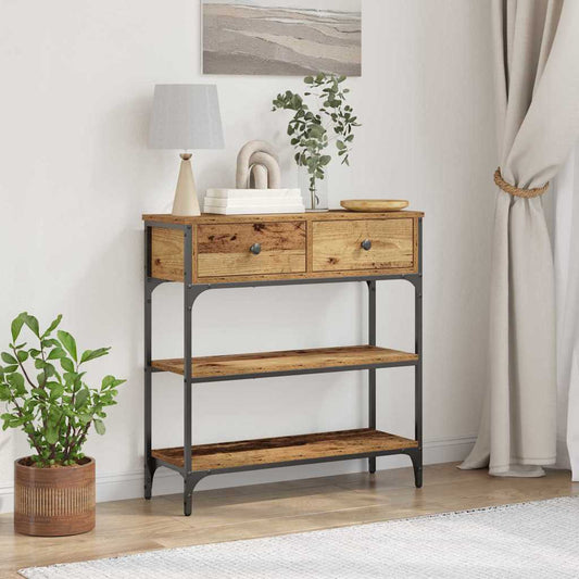 Mesa Auxiliar con Cajón Antigua HKH