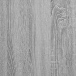 Aparador Alto HKH Sonoma Gris de Madera Procesada con 4 Cajones cm