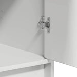 Aparador Moderno HKH de Madera Procesada con 1 Puerta y 1 Cajón - Blanco