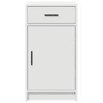 Aparador Moderno HKH de Madera Procesada con 1 Puerta y 1 Cajón - Blanco