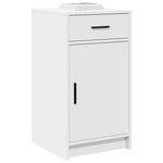 Aparador Moderno HKH de Madera Procesada con 1 Puerta y 1 Cajón - Blanco