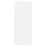 HKH Aparador Branco Moderno em Madeira Processada com Luzes Led