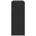 Aparador moderno HKH negro de madera procesada con luces led