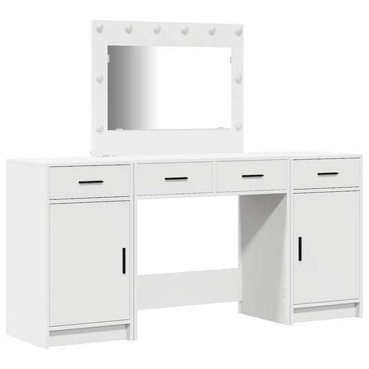 HKH Toucador com Gaveta 3 Peças - Branco