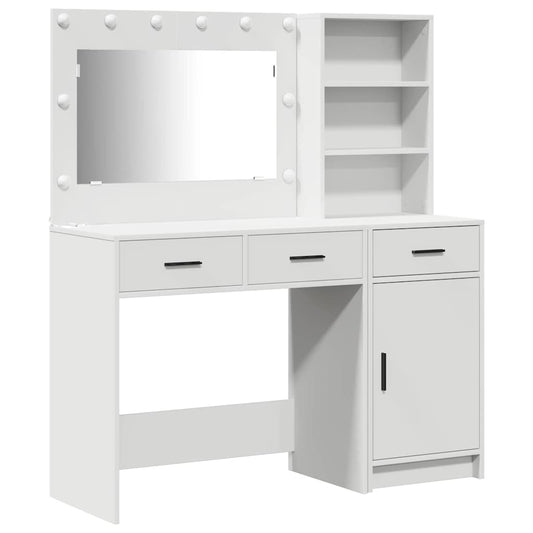 HKH Toucador com Gaveta 2 Peças - Branco