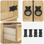 Armario HKH Mel de Madera Maciza de Pino