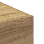 HKH Aparador Moderno de Derivados de Madera con 1 Puerta y 1 Cajón - Roble Artesanal