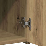 HKH Aparador Moderno de Derivados de Madera con 1 Puerta y 1 Cajón - Roble Artesanal