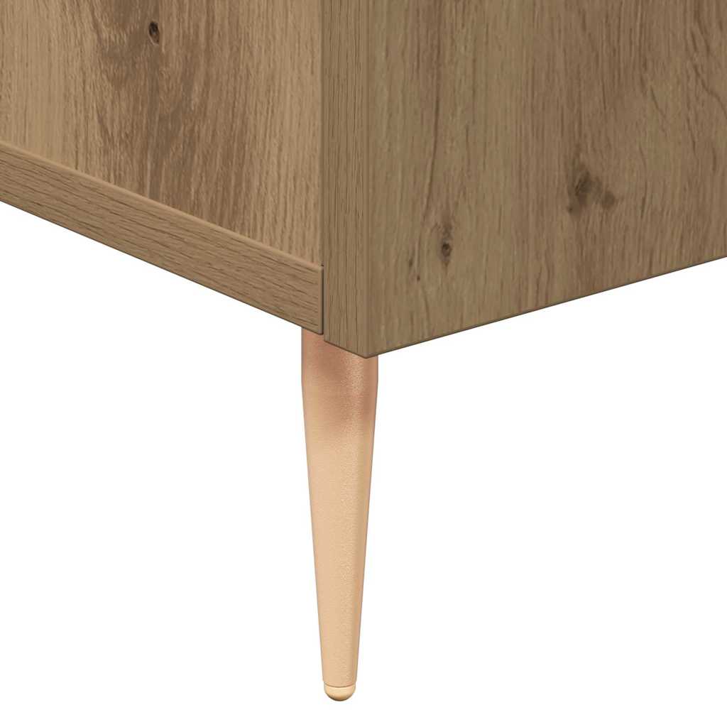 HKH Aparador Moderno de Madera Procesada con 3 Puertas - Roble Artesanal