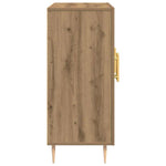 HKH Aparador Moderno de Madera Procesada con 3 Puertas - Roble Artesanal