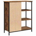 HKH Aparador Moderno de Madera Procesada, Metal con 1 Puerta - Madera Antigua